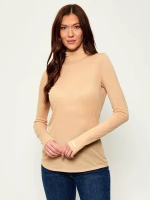 Elisabetta Franchi Golf | Slim Fit | z dodatkiem wełny