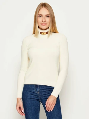 Elisabetta Franchi Golf | Slim Fit | z dodatkiem wełny