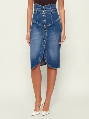 Elisabetta Franchi Jeansowa spódnica