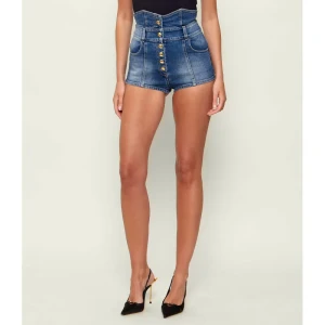 Elisabetta Franchi Jeansowe szorty | Slim Fit