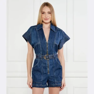 Elisabetta Franchi Jeansowy kombinezon | Regular Fit