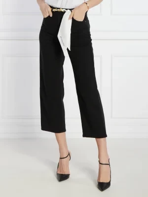 Elisabetta Franchi Jeansy | Cropped Fit | high waist