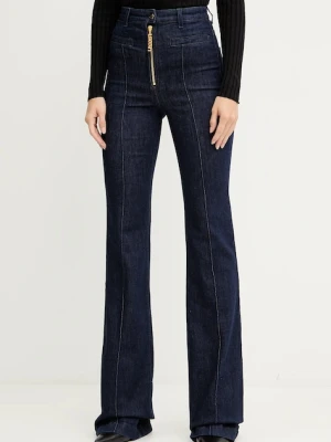 Elisabetta Franchi jeansy damskie high waist PJ05D56E2