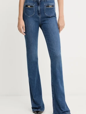 Elisabetta Franchi jeansy damskie high waist PJ12N56E2
