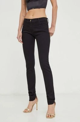 Elisabetta Franchi jeansy damskie kolor czarny