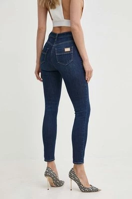 Elisabetta Franchi jeansy damskie kolor niebieski PJ53S41E2