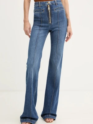 Elisabetta Franchi jeansy flare damskie