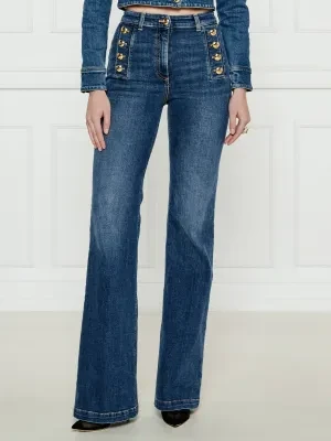 Elisabetta Franchi Jeansy | flare fit