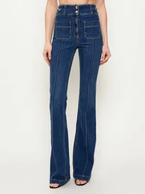 Elisabetta Franchi Jeansy | flare fit