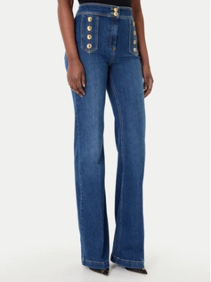 Elisabetta Franchi Jeansy PJ-19D-61E2 Niebieski Regular Fit