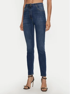 Elisabetta Franchi Jeansy PJ-68S-46E2-V320 Granatowy Skinny Fit