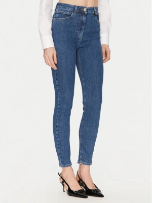 Elisabetta Franchi Jeansy PJ-86I-51E2-V320 Granatowy Regular Fit