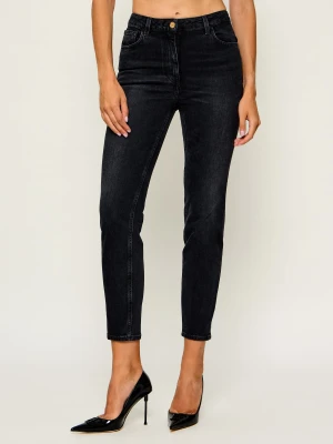 Elisabetta Franchi Jeansy | Slim Fit czarny