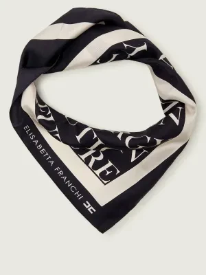 Elisabetta Franchi Jedwabna apaszka