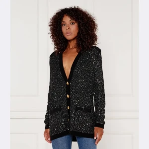 Elisabetta Franchi Kardigan | Regular Fit | z dodatkiem wełny
