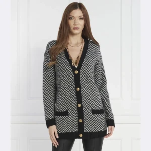 Elisabetta Franchi Kardigan | Regular Fit | z dodatkiem wełny