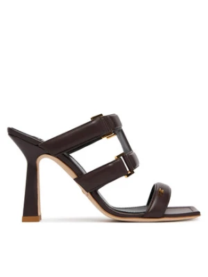 Elisabetta Franchi Klapki SA-44L-62E2-V620 Brązowy ciemny