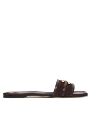 Elisabetta Franchi Klapki SA72L61E2 Brązowy