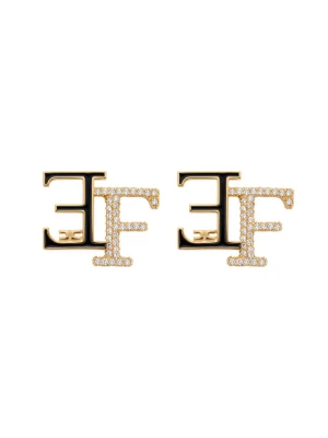 Elisabetta Franchi Kolczyki OR-32A-67E2-V240 Złoty