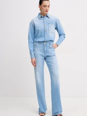 Elisabetta Franchi kombinezon damski jeansowy