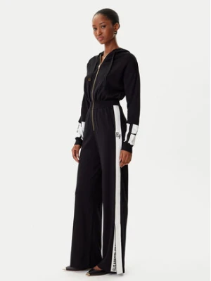 Elisabetta Franchi Kombinezon KT-61S-56E2-V620 Czarny Regular Fit