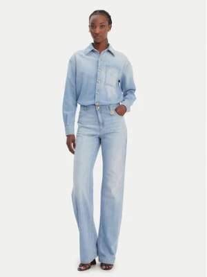 Elisabetta Franchi Kombinezon TJ-44D-61E2-V690 Niebieski Regular Fit