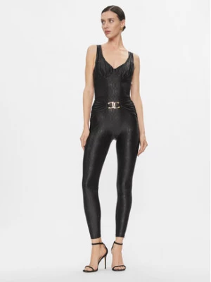 Elisabetta Franchi Kombinezon TU-025-37E2-V560 Czarny Slim Fit