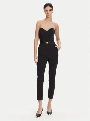 Elisabetta Franchi Kombinezon TU-039-51E2 Czarny Regular Fit