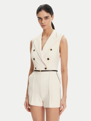Elisabetta Franchi Kombinezon TU-T45-51E2 Beżowy Regular Fit
