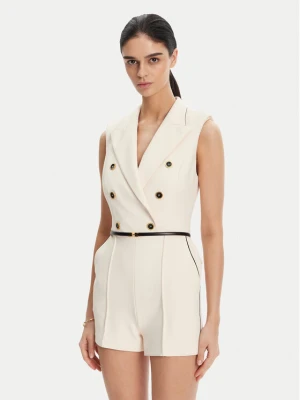 Elisabetta Franchi Kombinezon TU-T45-51E2 Beżowy Regular Fit