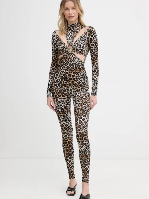 Elisabetta Franchi kombinezon z wycięciami damski