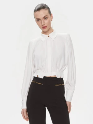 Elisabetta Franchi Koszula CA-T25-41E2-V350 Biały Regular Fit