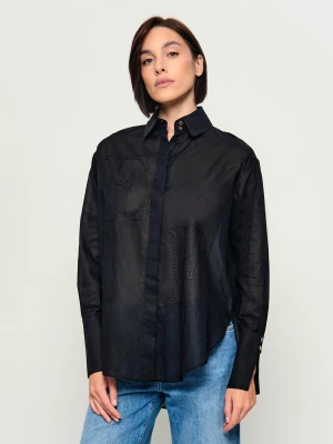 Elisabetta Franchi Koszula | Loose fit czarny