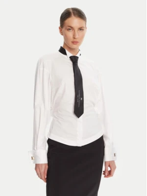 Elisabetta Franchi Koszula re Biały Regular Fit