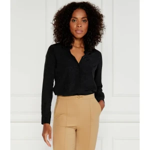 Elisabetta Franchi Koszula | Regular Fit | z dodatkiem jedwabiu
