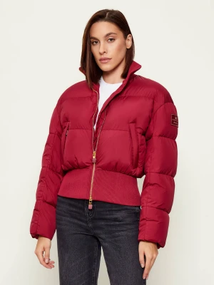 Elisabetta Franchi Kurtka | Slim Fit bordowy