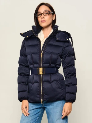 Elisabetta Franchi Kurtka | Slim Fit granatowy