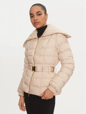 Elisabetta Franchi Kurtka zimowa PI-76D-46E2-V680 Écru Regular Fit Kremowy