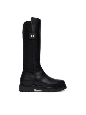 Elisabetta Franchi Oficerki F4A6-E0709-1333 Czarny