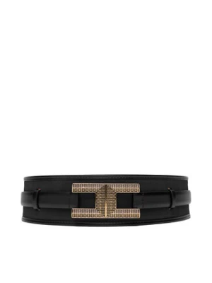 Elisabetta Franchi Pasek Damski CT-52S-57E2-V200 Czarny