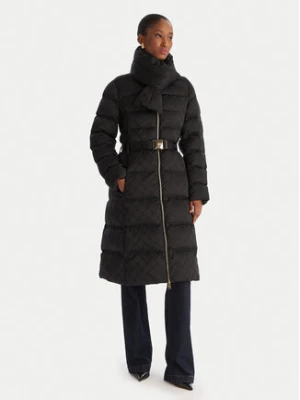 Elisabetta Franchi Płaszcz zimowy PI-84D 56E2-V690 Czarny Regular Fit