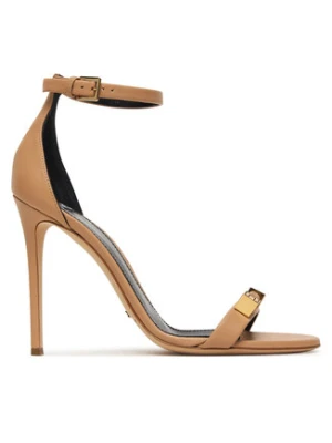 Elisabetta Franchi Sandały SA12L61E2 Beżowy