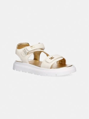 Elisabetta Franchi sandały skórzane dziecięce