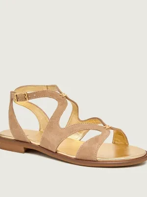 Elisabetta Franchi Sandały | zamsz