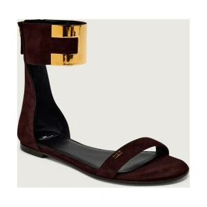 Elisabetta Franchi Sandały | zamsz