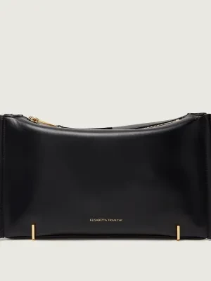 Elisabetta Franchi Skórzana kopertówka