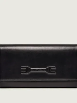 Elisabetta Franchi Skórzana kopertówka