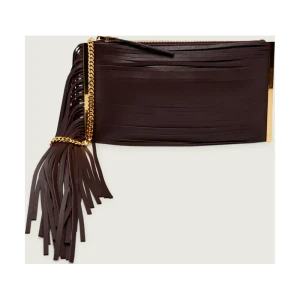 Elisabetta Franchi Skórzana kopertówka