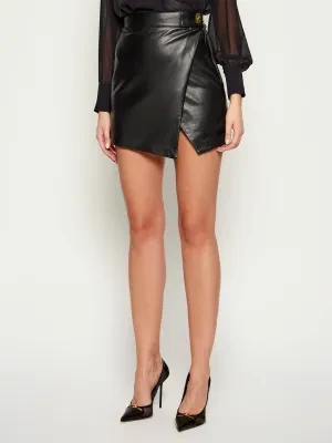 Elisabetta Franchi Skórzana spódnica