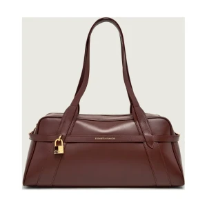 Elisabetta Franchi Skórzana torebka na ramię